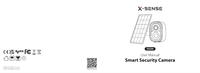 Página 1 del manual Manual de usuario X-Sense SSC0A