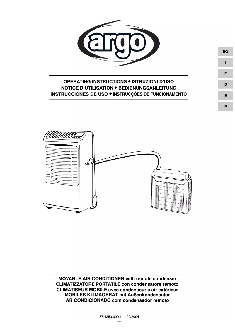Image de la première page du manuel de l'appareil Oscar twin 14
