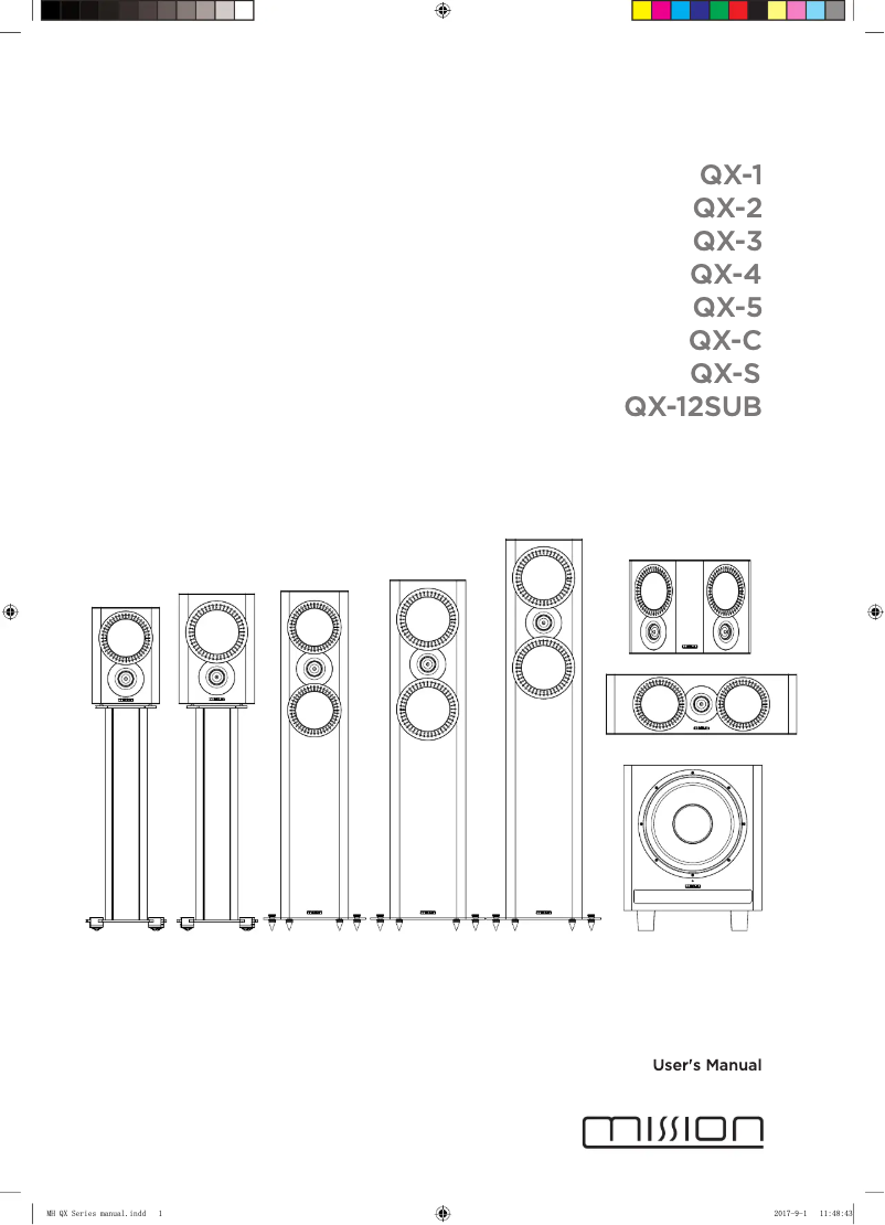 Image de la première page du manuel de l'appareil QX-3 MKII