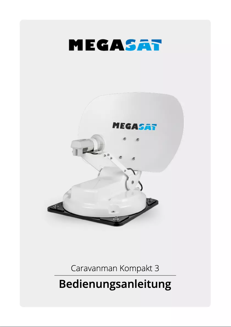 Image de la première page du manuel de l'appareil Caravanman Kompakt 3