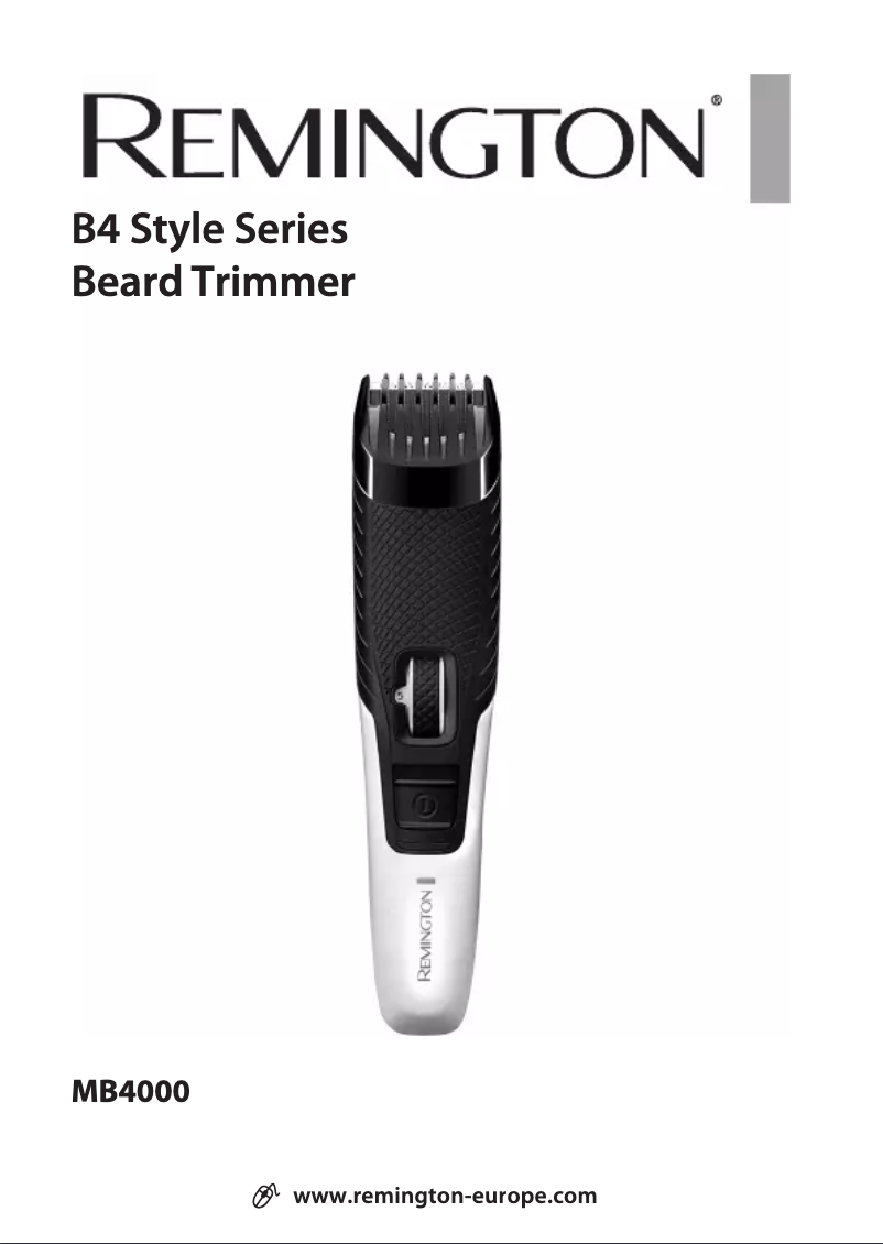 Image de la première page du manuel de l'appareil Style Series B4