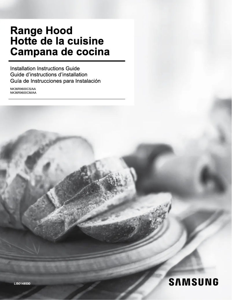 Page 1 de la notice Manuel utilisateur Samsung NK36R9600CM