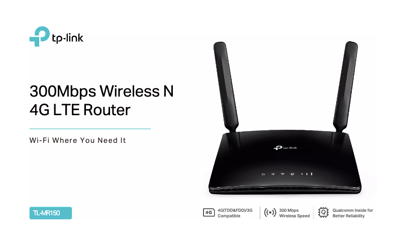 Page n°1 - Fiche technique TP-Link TL-MR150