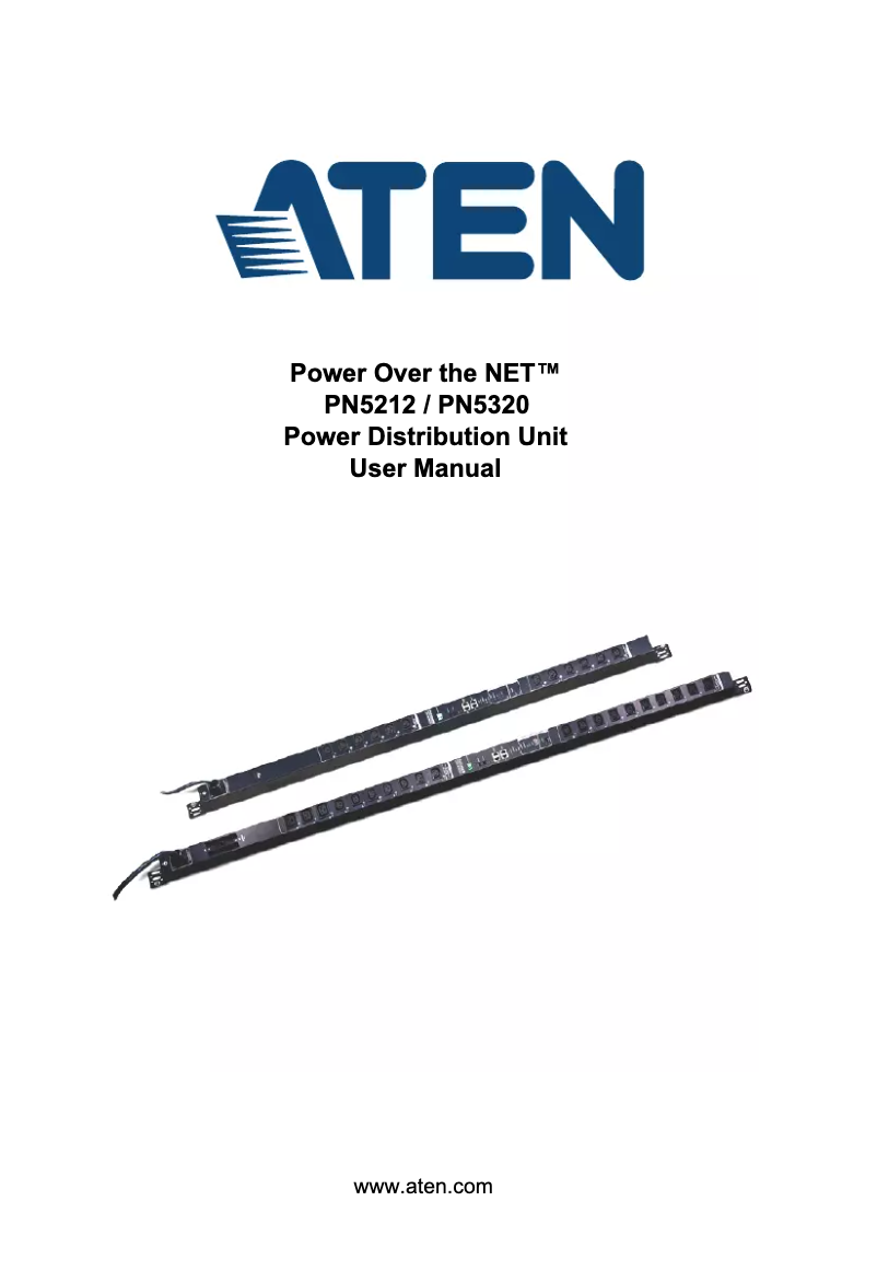 Page 1 de la notice Manuel utilisateur ATen Power Over the NET PN5320