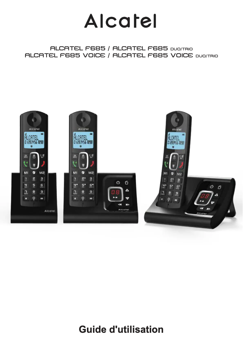 Imagen de la primera página del manual del dispositivo F685