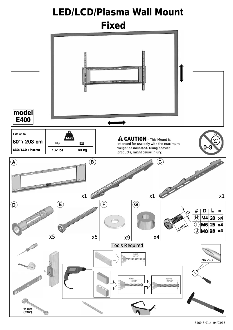 Page n°1 - Manuel utilisateur Barkan E400