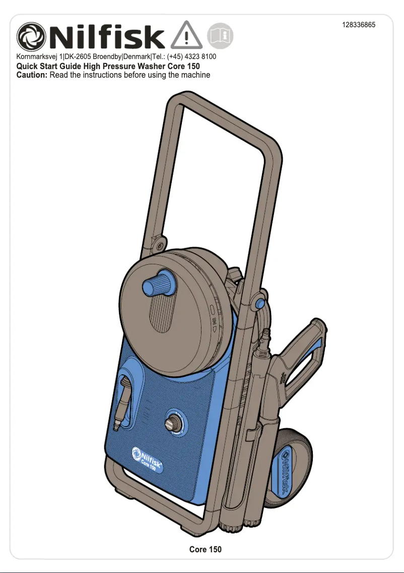 Page 1 de la notice Manuel utilisateur Nilfisk Core 150