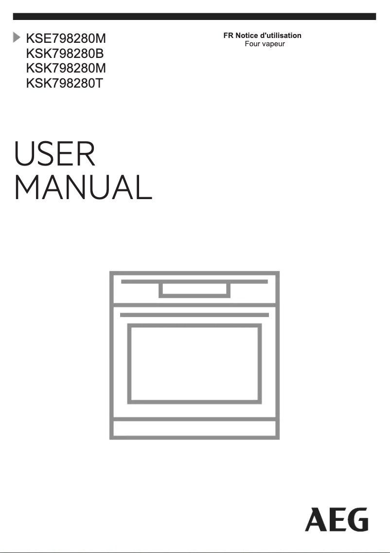 Página 1 del manual Manual de usuario AEG KSK798280B