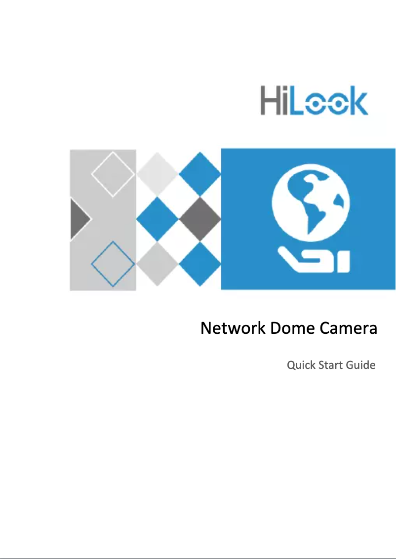 Page 1 de la notice Manuel utilisateur HiLook IPC-D650H-V