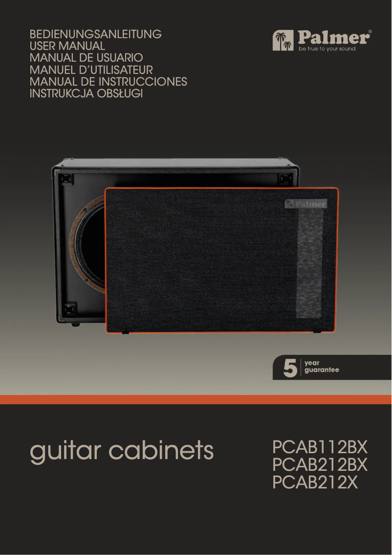 Image de la première page du manuel de l'appareil CAB 112 BX V30