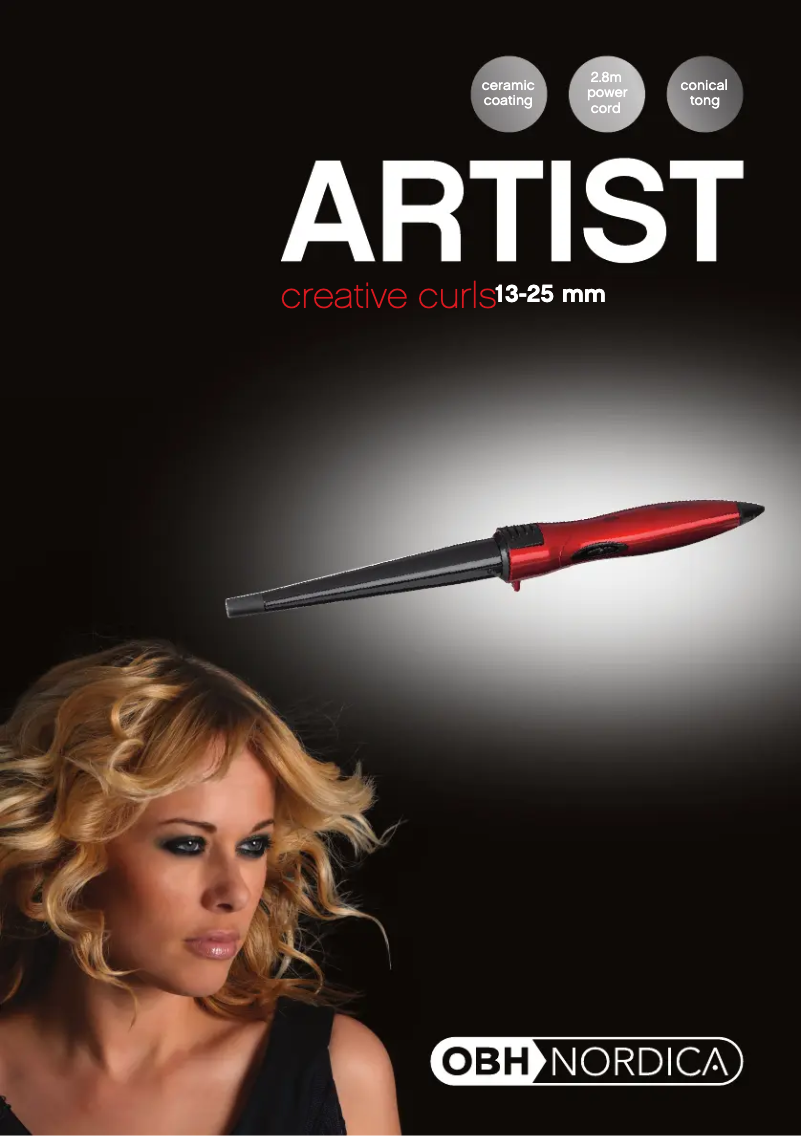 Page n°1 - Manuel utilisateur OBH Nordica Creative Curls