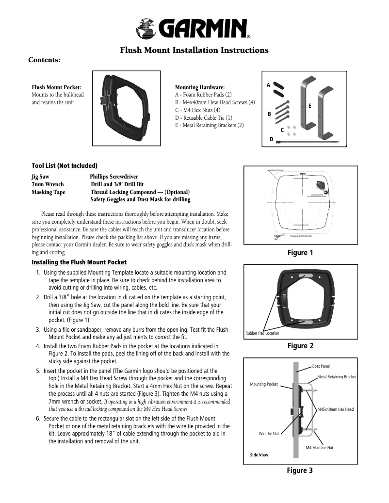 Page 1 de la notice Mode d'emploi Garmin Fishfinder 80