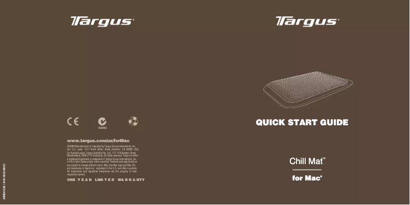 Image de la première page du manuel de l'appareil AWE41US