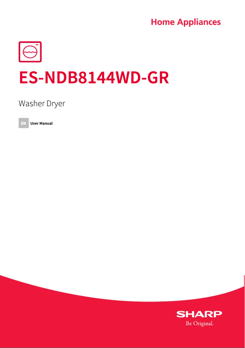 Page n°1 - Manuel utilisateur Sharp ES-NDB8144WD-GR