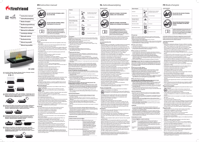 Page 1 de la notice Manuel utilisateur TriStar DF-6502
