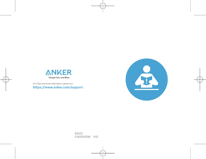 Page 1 de la notice Manuel utilisateur Anker PowerCore Slim 10000