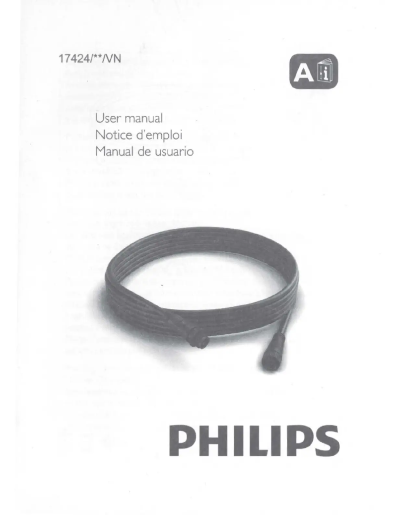 Page 1 de la notice Manuel utilisateur Philips Hue Outdoor