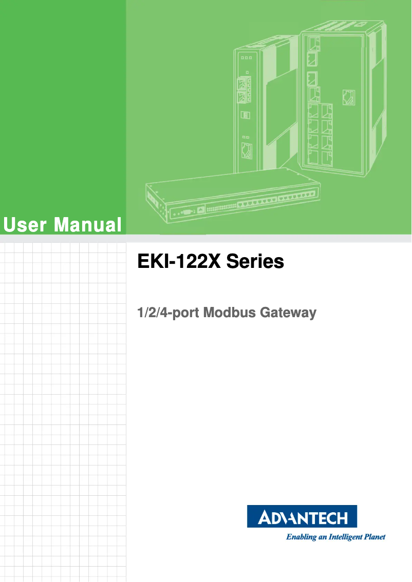 Page n°1 - Manuel utilisateur Advantech ADAM-4572-CE