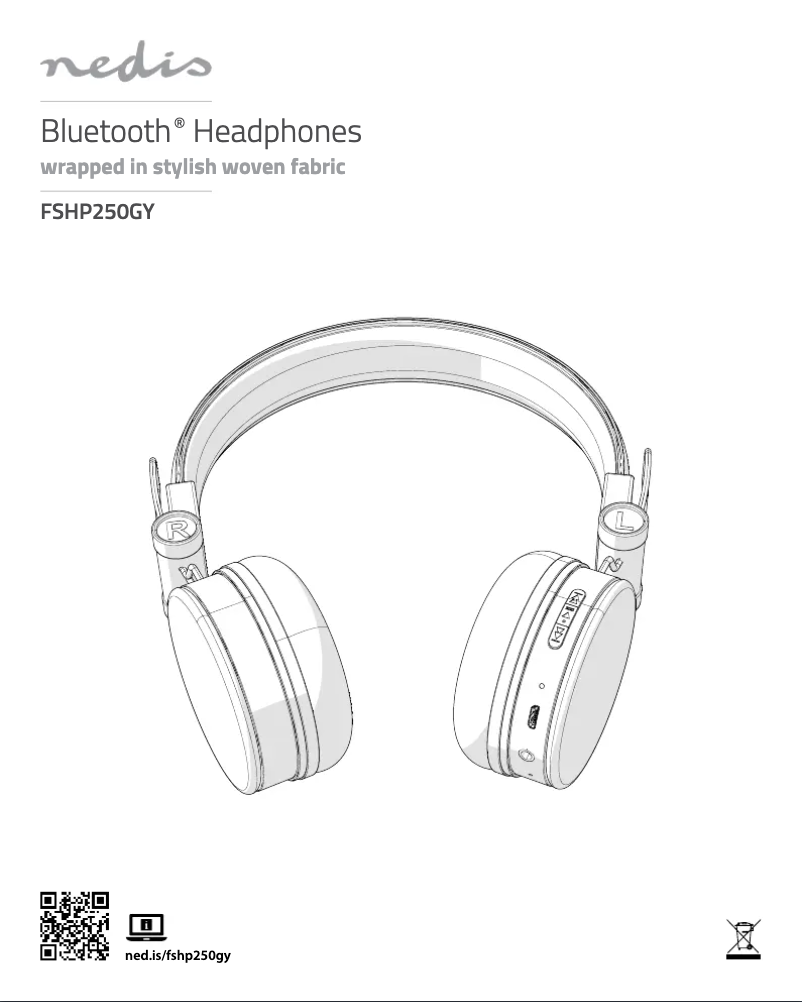 Page 1 de la notice Manuel utilisateur Nedis FSHP250GY