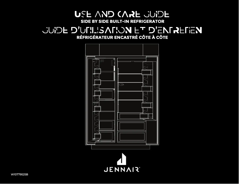 Page 1 de la notice Manuel utilisateur JennAir JS48NXFXDE