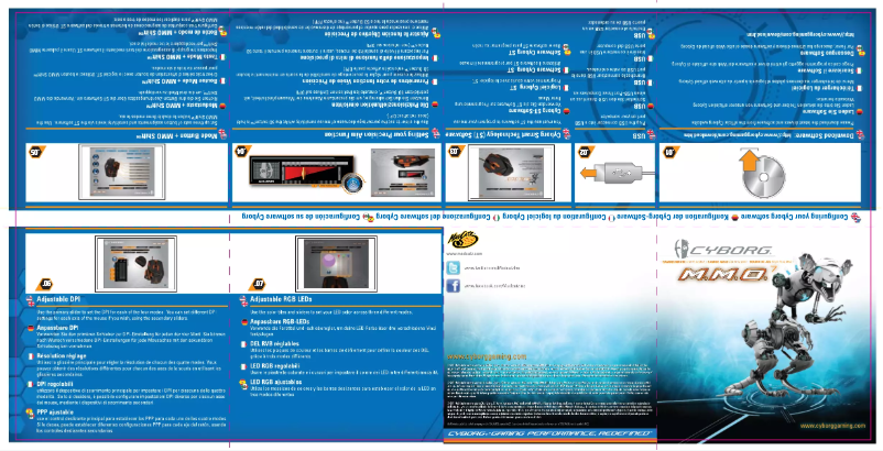 Page n°1 - Manuel utilisateur Mad Catz Cyborg M.M.O 7