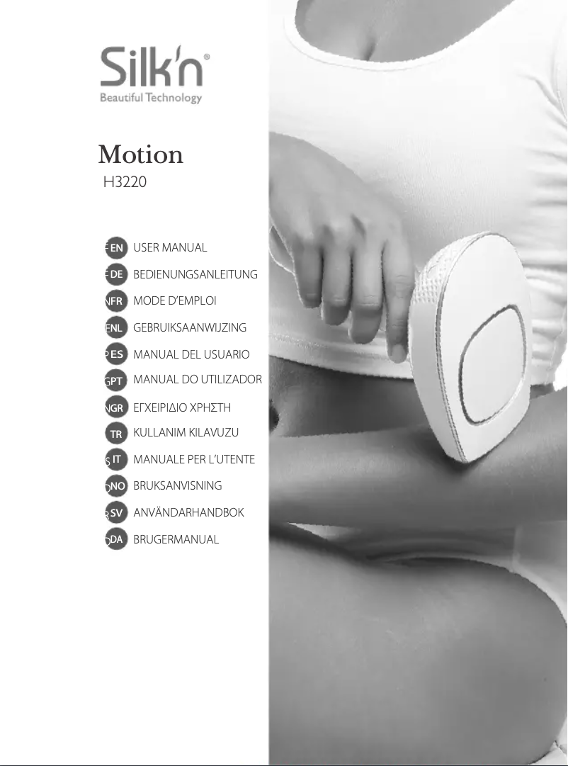 Page n°1 - Manuel utilisateur Silk'n Motion H3220