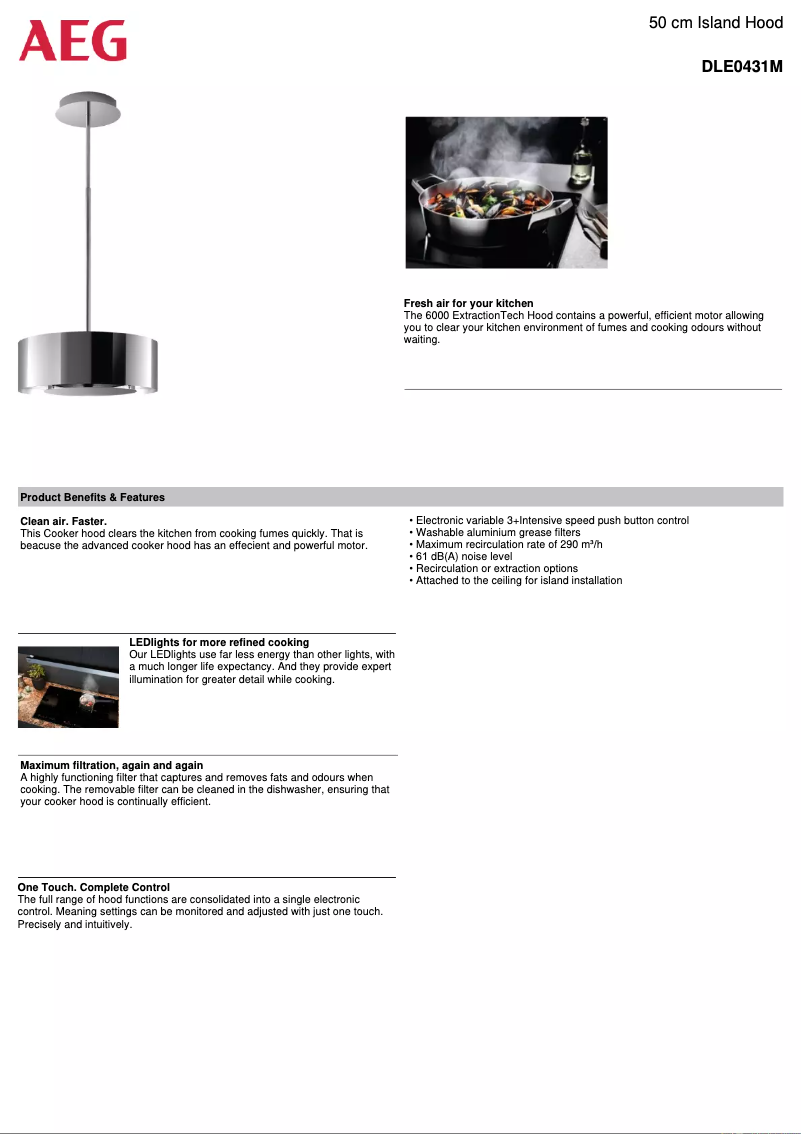 Image de la première page du manuel de l'appareil DLE0431M