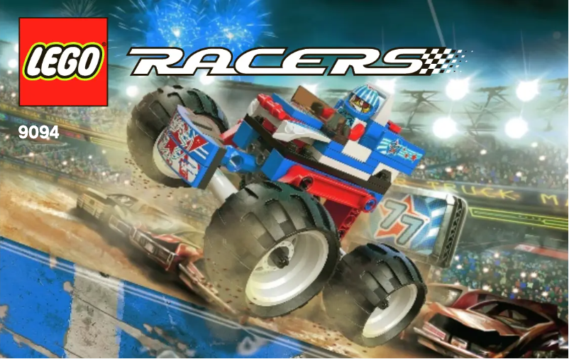 Page 1 de la notice Manuel utilisateur Lego Racers 9094