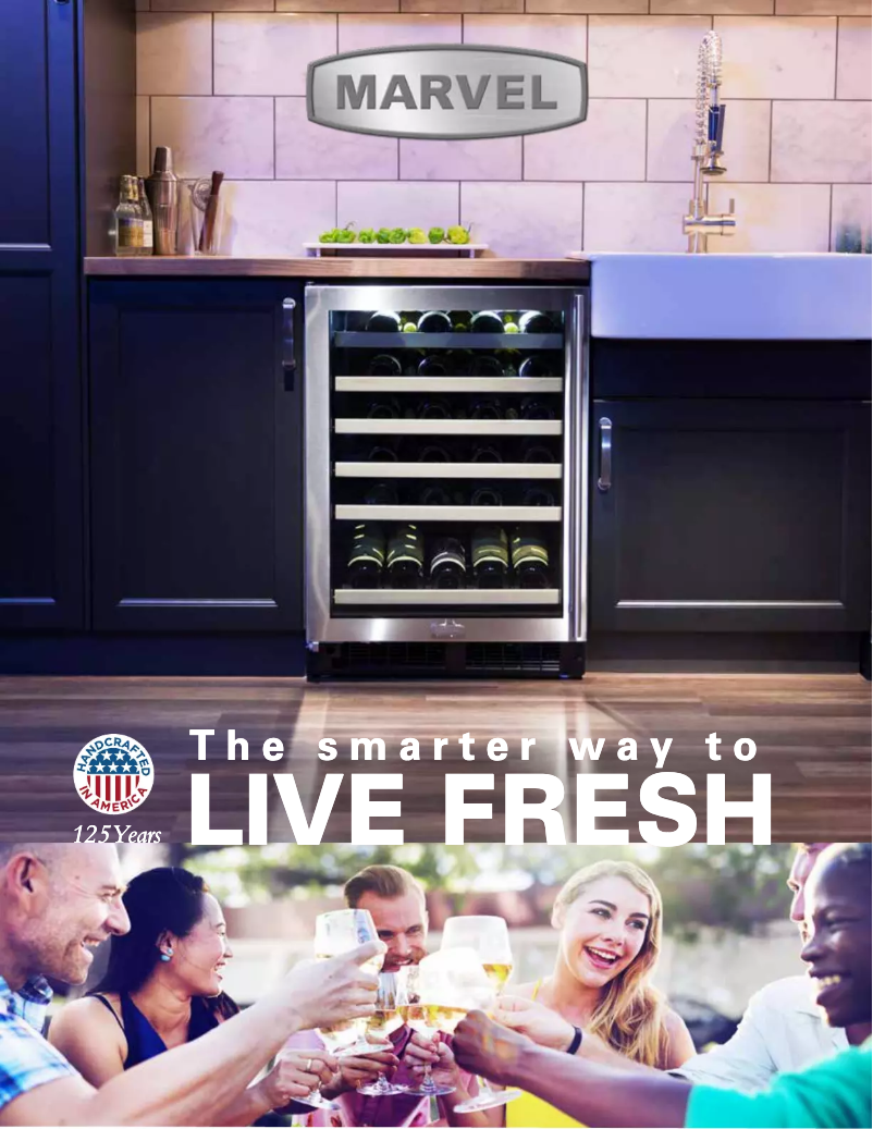 Page 1 de la notice Mode d'emploi Marvel ML15CPG2RS