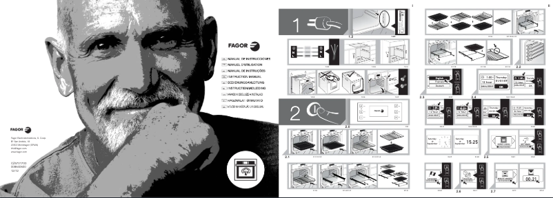 Page 1 de la notice Manuel utilisateur Fagor 6H-876ATCX