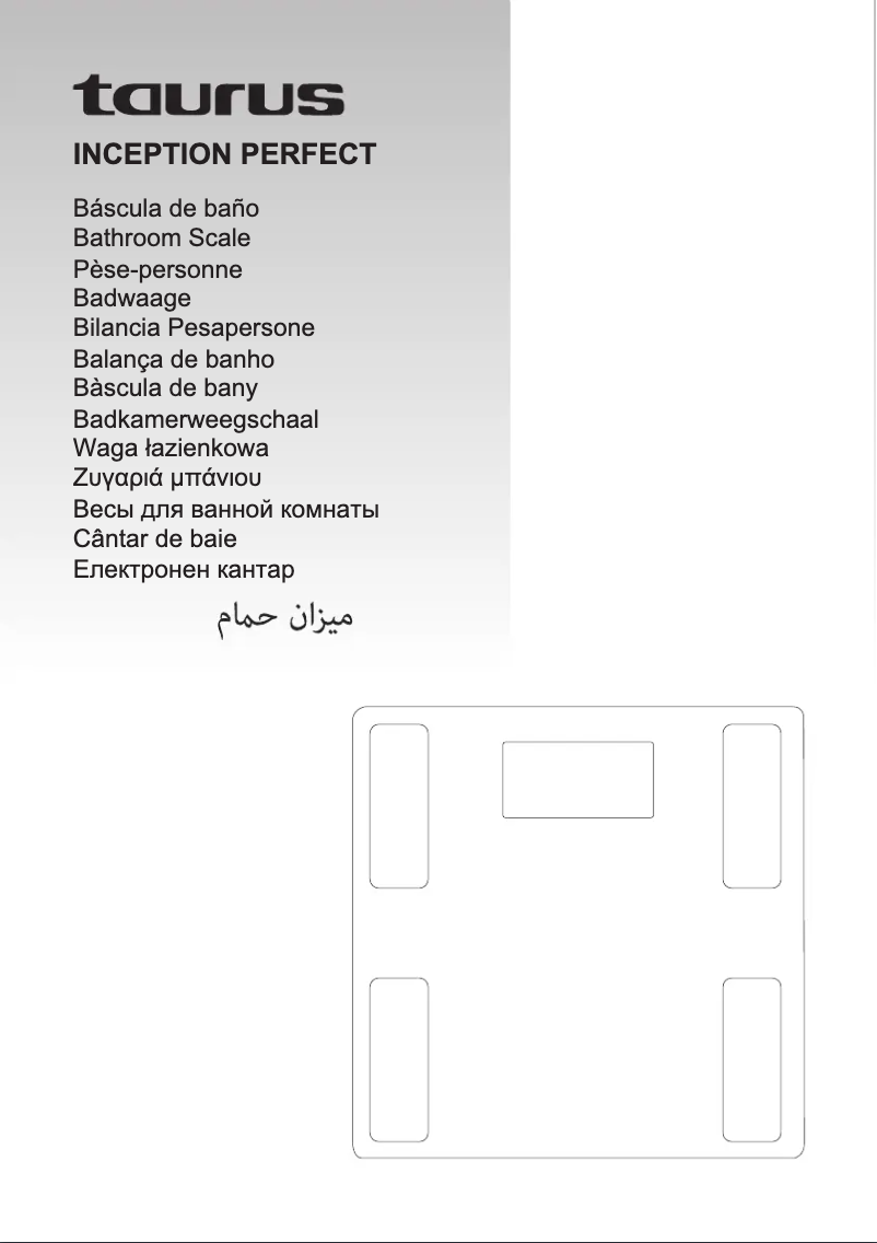 Page n°1 - Manuel utilisateur Taurus Inception Perfect