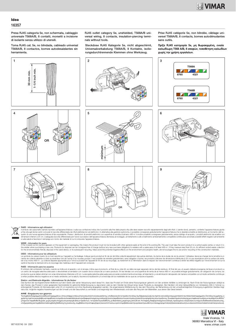 Image de la première page du manuel de l'appareil 16357.B