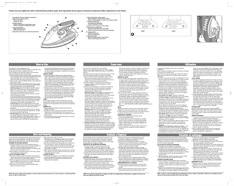 Page 1 de la notice Manuel utilisateur Black & Decker AS3000