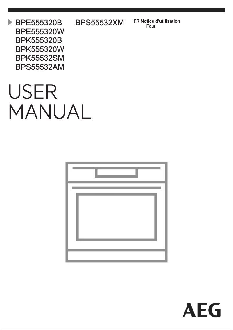 Página 1 del manual Manual de usuario AEG BPE555320B