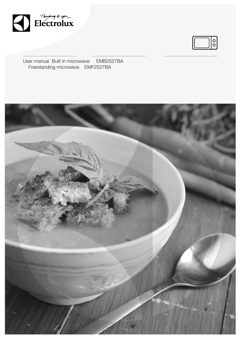 Page 1 de la notice Manuel utilisateur Electrolux EMB2527BA