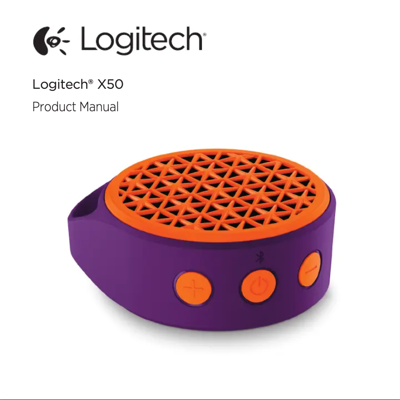 Page n°1 - Manuel utilisateur Logitech X50