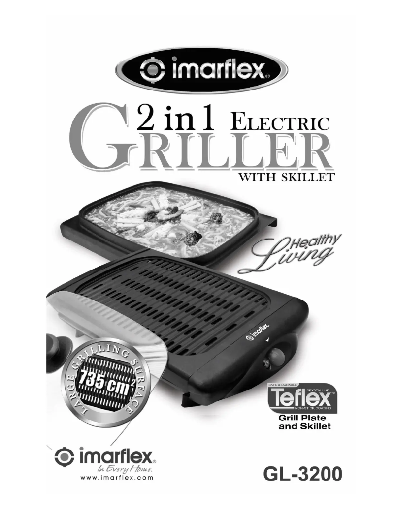 Page n°1 - Manuel utilisateur Imarflex GL-3200