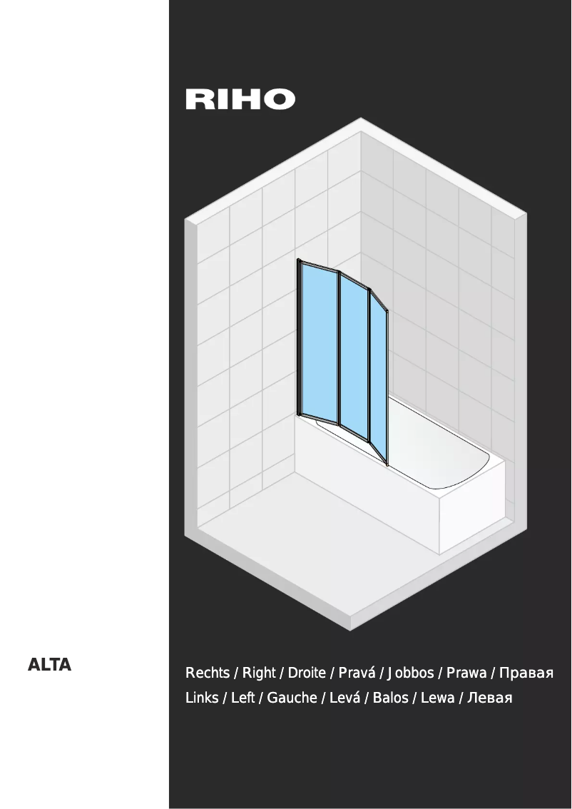 Image de la première page du manuel de l'appareil Alta