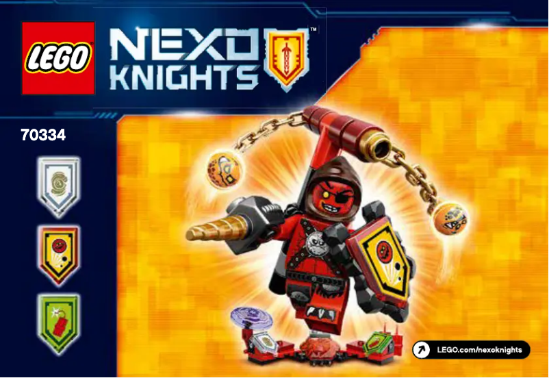 Page n°1 - Manuel utilisateur Lego Nexo Knights 70334