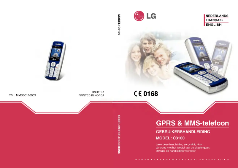 Page n°1 - Manuel utilisateur LG C3100