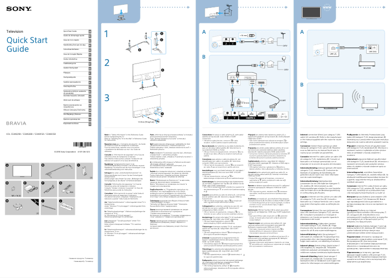 Page 1 de la notice Manuel utilisateur Sony W850B