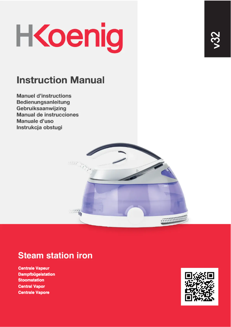 Página 1 del manual Manual de usuario H.Koenig V32