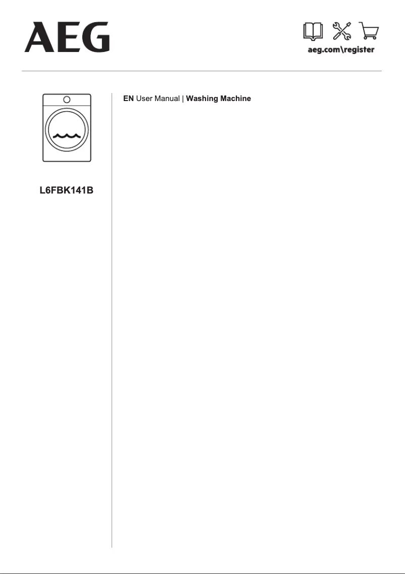 Página 1 del manual Manual de usuario AEG L6FBK141B