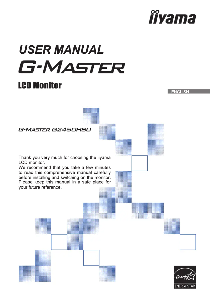 Página 1 del manual Manual de instrucciones Iiyama G-Master G2450HSU