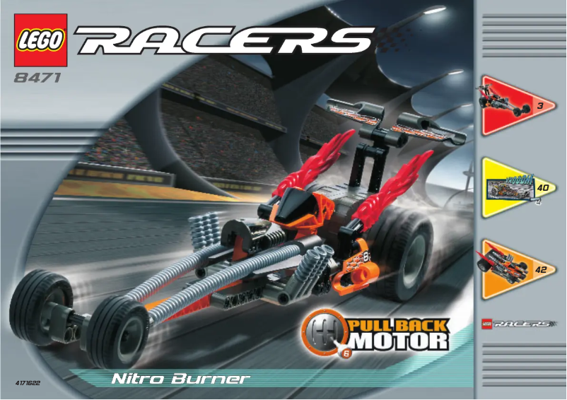 Page n°1 - Manuel utilisateur Lego Nitro Burner