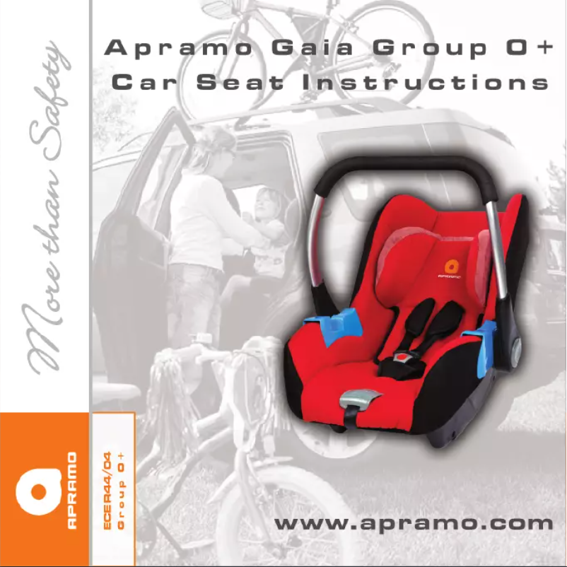 Page 1 de la notice Manuel utilisateur Apramo Gaia