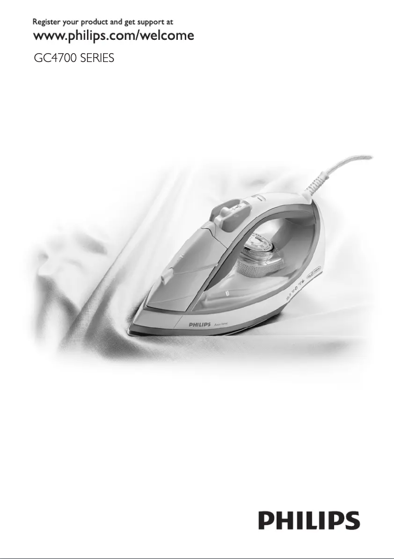 Image de la première page du manuel de l'appareil Azur GC4712