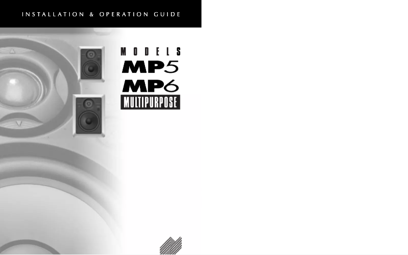 Image de la première page du manuel de l'appareil MP5