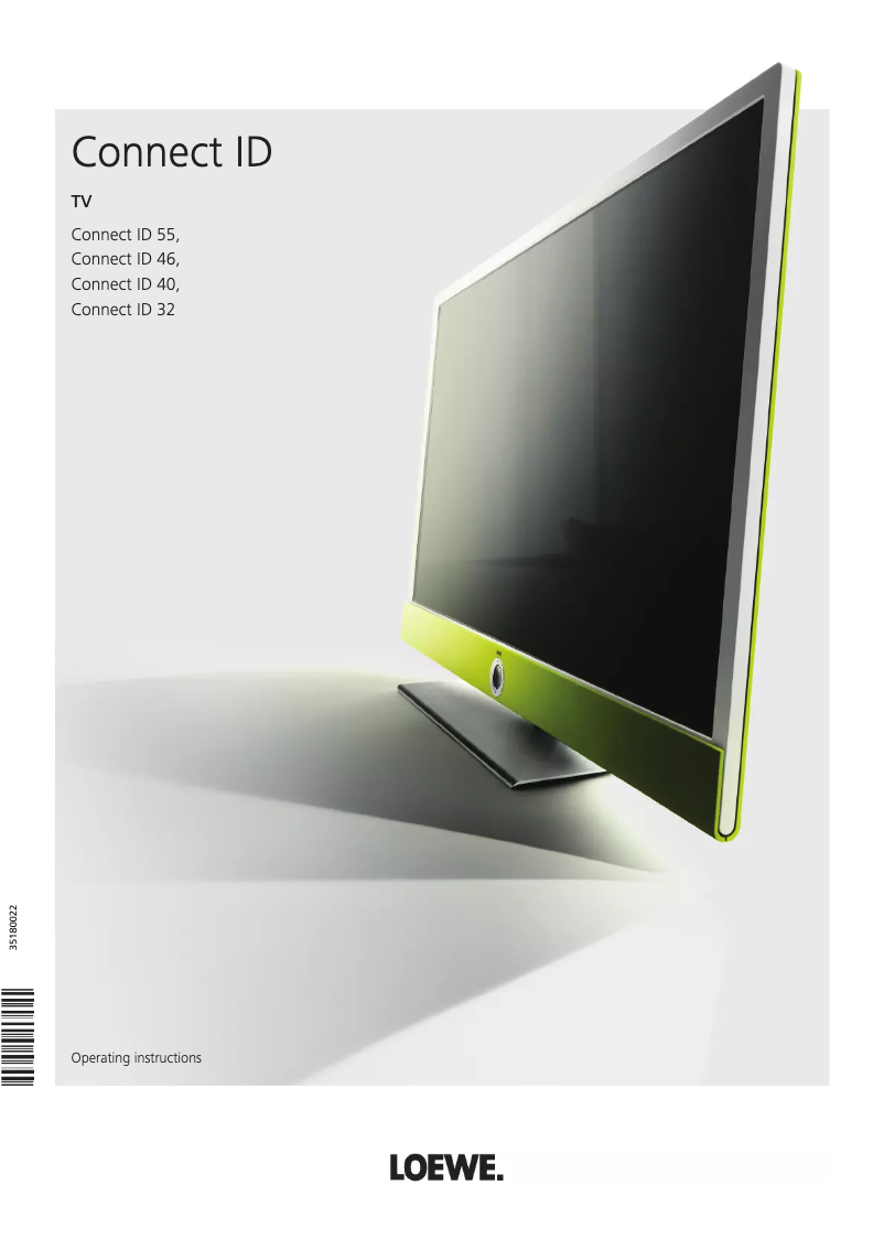 Page n°1 - Manuel utilisateur Loewe Connect ID 46