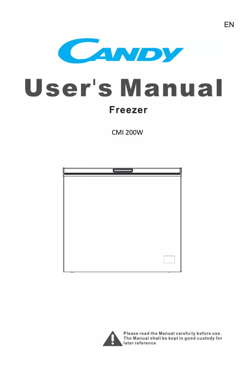 Page n°1 - Manuel utilisateur Candy CMI 200W